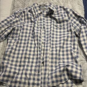 Nordstrom non iron men’s  Button-Down Shirt xl extra large long sleeve
